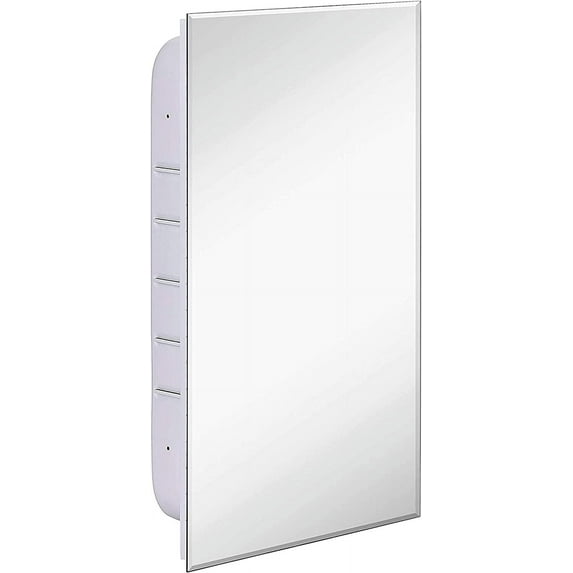 Hamilton Hills Simple Recessed Medicine Cabinet with Mirror