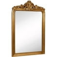 thumbnail image 1 of Hamilton Hills Top Gold Baroque Wall Mirror Rich Old World Feel Framed Beveled, 1 of 7