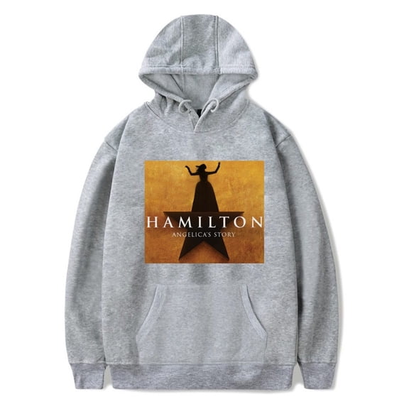 Hamilton Hoodie Unisex Fashionable Sweatshirt Casual Pullover, Hip Hop Streetwear Top