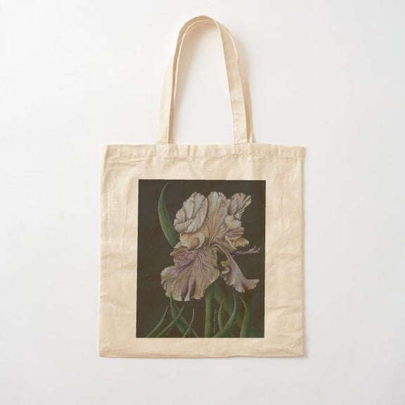 Hamilton Iris Canvas Canvas Tote Bags, Reusable Shopping Bag
