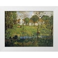 thumbnail image 1 of Hamilton, James Whitelaw 32x25 White Modern Wood Framed Museum Art Print Titled - A Scottish Farm, 1 of 4