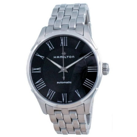 Hamilton Jazzmaster Auto Black Dial Stainless Steel Men's Watch H42535130