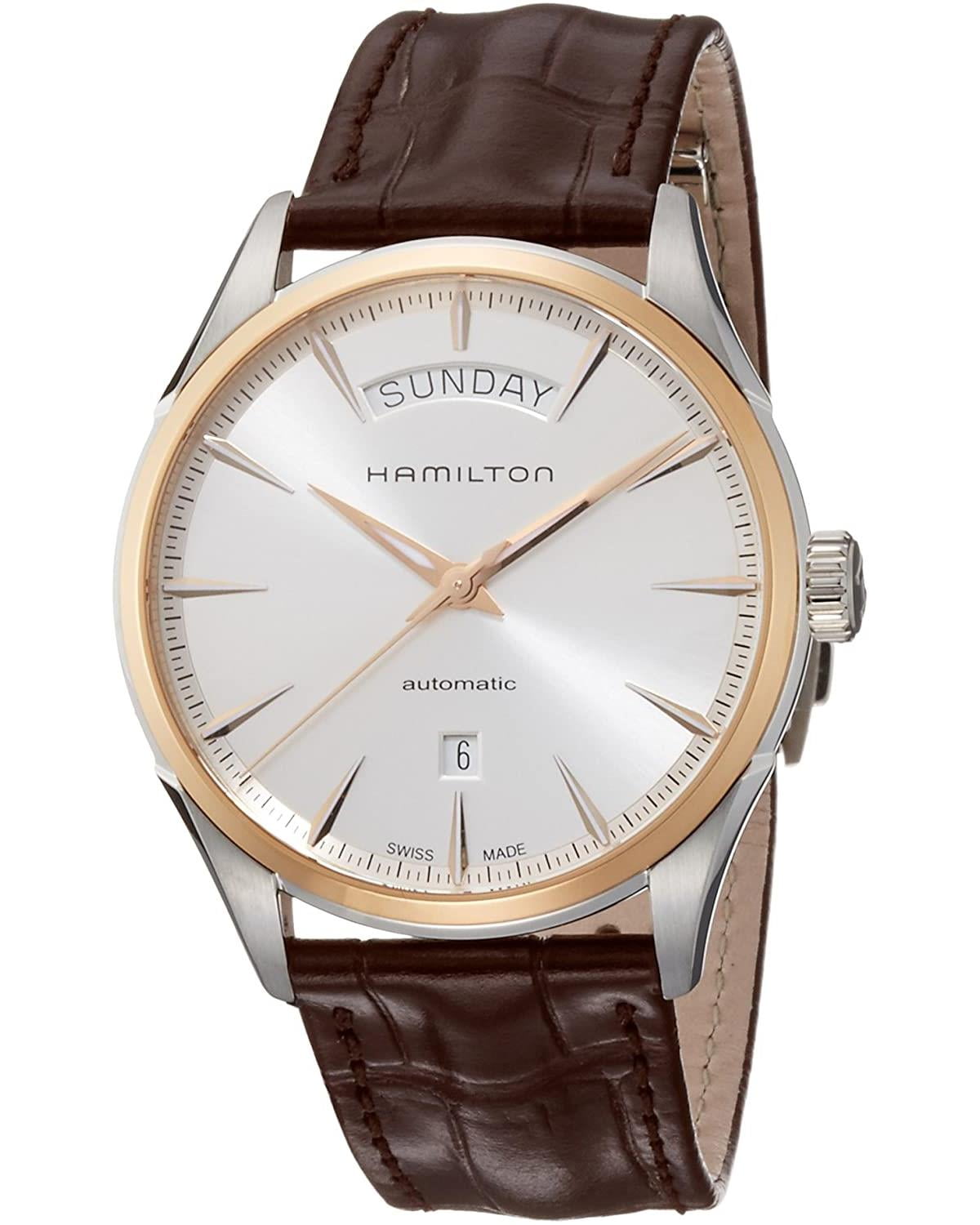 Hamilton Jazzmaster Automatic Silver Dial Mens Watch H42525551 ...