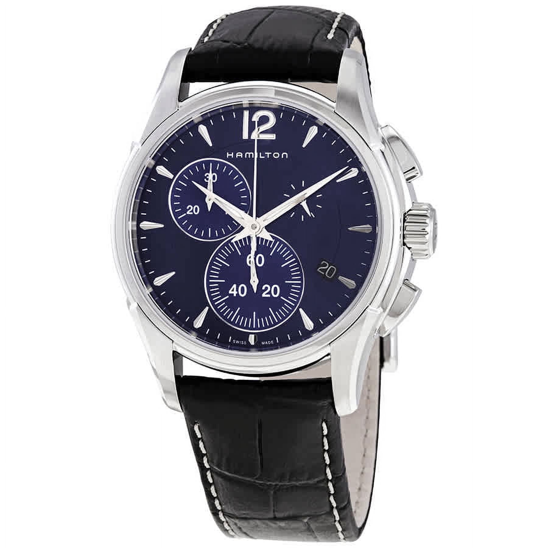 Hamilton Jazzmaster Chronograph Quartz Blue Dial Men's Watch