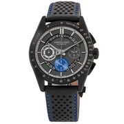 Hamilton Jazzmaster Performer Auto Chronograph Grey Dial Leather Strap Mens Watch H36646780