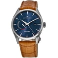 thumbnail image 1 of Hamilton Jazzmaster Power Reserve Auto Blue Dial Brown Leather Strap Men's Watch H32635541, 1 of 3