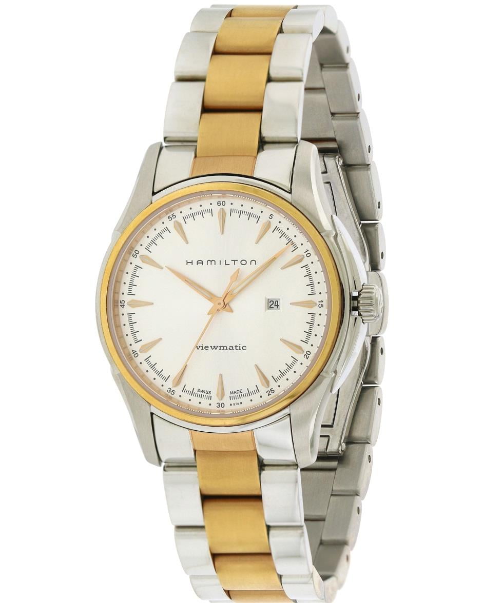 Hamilton Jazzmaster Viewmatic Automatic Two-Tone Mens Watch H32305191