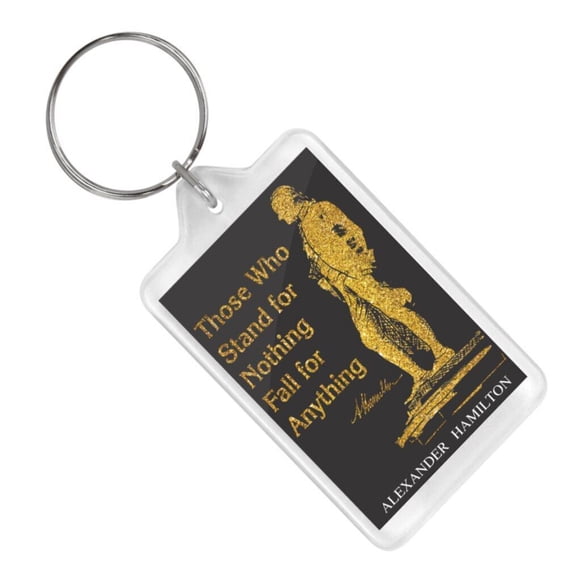 Hamilton Keychain and Famous Quote