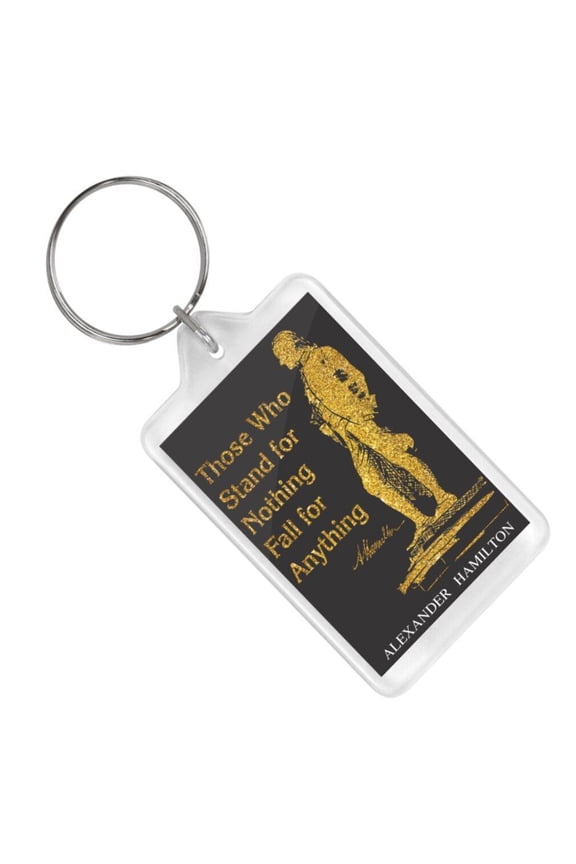Hamilton Keychain and Famous Quote