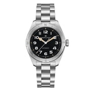 Hamilton Khaki Field Quartz H69401910 - 38mm Stainless Steel, White Dial, Green NATO Strap