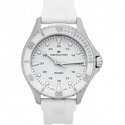 Hamilton Khaki Navy Quartz White Dial Stainless Steel Mens Watch H82221310
