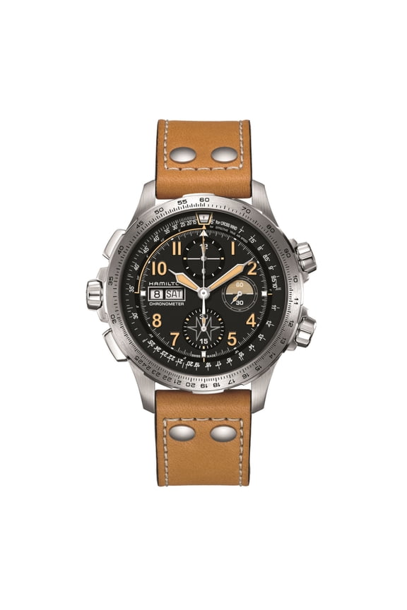 Khaki Aviation X-Wind Men's Black Dial Automatic Watch H77796535