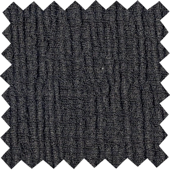 Hamilton Knit Fabric - Light Weight Stretch Soft Sewing Fabric (BLACK, 1.5"x1.5"SampleOfFabric)