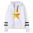 thumbnail image 1 of Hamilton Merch American Musical Hoodie Unisex Pocketless Double-bar Sleeve Sweatshirt Fashionable Pullover, 1 of 2
