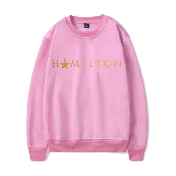 Hamilton Merch Fashion Crewneck Long Sleeve Streetwear Women Men Pullover Sweatshirt