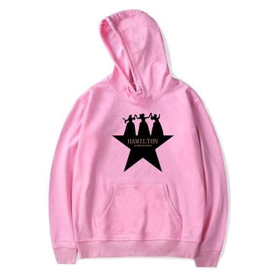 Hamilton Merch Hoodie Fashionable American Trendy Versatile Sweatshirt Neutral Classic Retro Sweatshirt