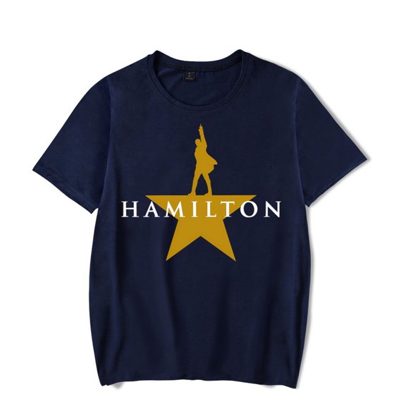 Hamilton Merch T-Shirt Summer Unisex Fashion Short Sleeve Tshirt Tee Trend Streetwear