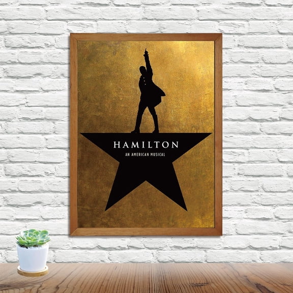 Hamilton Movie Poster, Vintage Retro Print, Minimalist Movie Poster, Unframed Paper Poster 24x36in