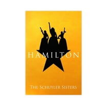 Hamilton Musical Poster (1) Canvas Poster Wall Art Decor Print Picture Paintings for Living Room Bedroom Decoration
