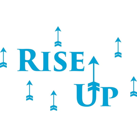 Hamilton Musical Quote | Rise Up Vinyl Decal / Wall Sticker - 20"x12"