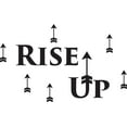 thumbnail image 1 of Hamilton Musical Quote | Rise Up Vinyl Decal / Wall Sticker - 20"x12", 1 of 4