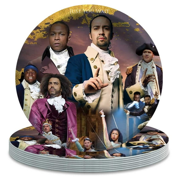 Hamilton Birthday Decorations Plates Party Supplies Tableware Disposable Dinnerware
