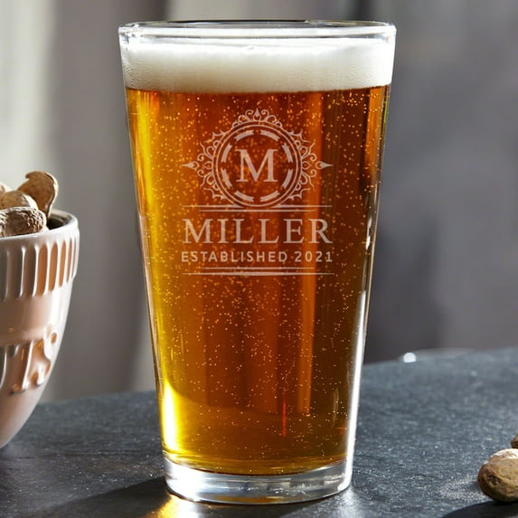 Hamilton Personalized Pint Glass