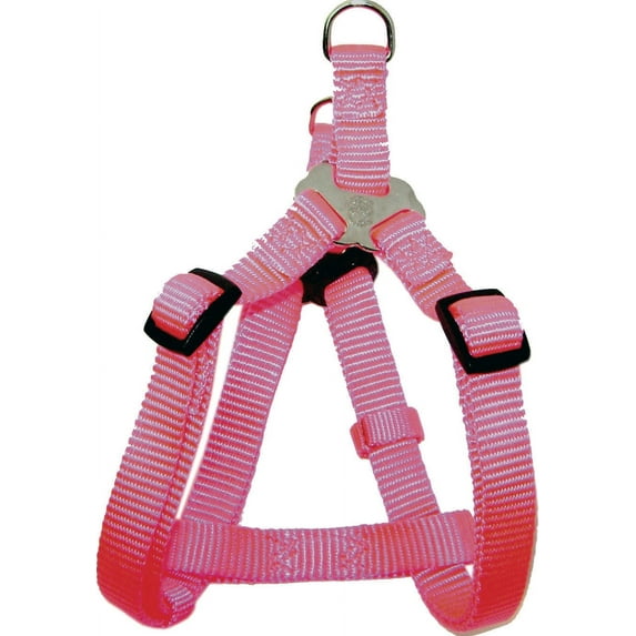 Hamilton Pet Company-Adjustable Easy On Dog Harness- Hot Pink 3/4 X 20-30 In
