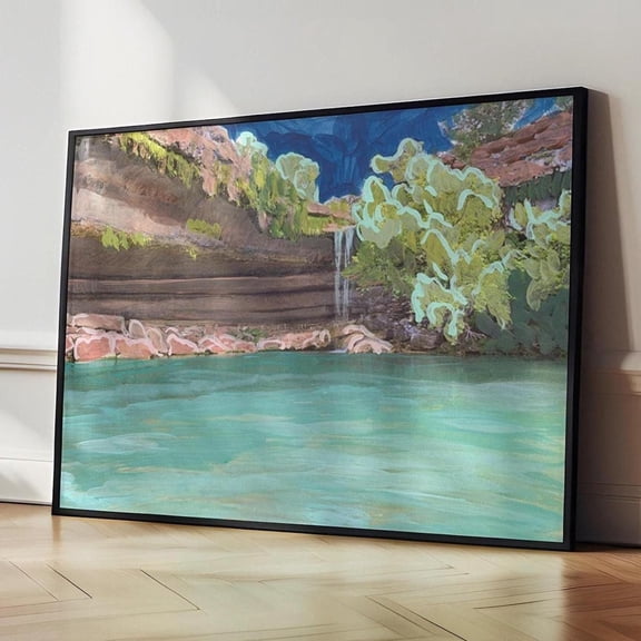Hamilton Pool Texas Landscape Wall Decor