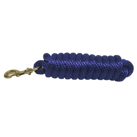 Hamilton Purple Poly Rope Lead 10 ft. L For Horse