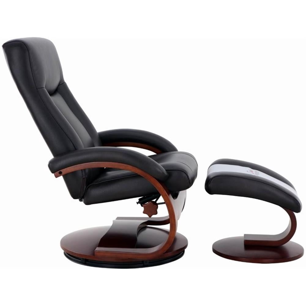 Mac Motion Relax R MAC Motion Relax-R Hamilton Recliner with Ottoman and Cervical Pillow ...