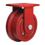 Hamilton Single-Flanged Castr,Cst Irn,4-15/16 in. R-HS-FT51H