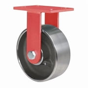 Hamilton Plt Castr,Rgd,Forged Steel,6 in.,6000 lb R-HS-6FSB