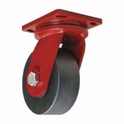 Hamilton Plate Caster,Swivel,Steel,8 1/2"H S-EPSD-63FST