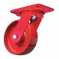 thumbnail image 1 of Hamilton Plate Caster,Swivel,Cast Iron,4 in.,1000 lb,A S-HS-4MB, 1 of 1