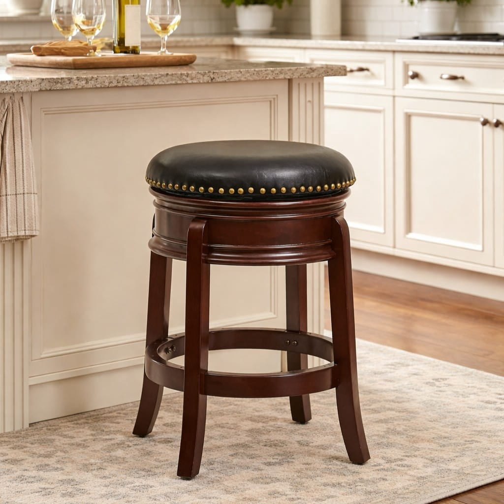 Hamilton Swivel Counter Stool - Cappuccino