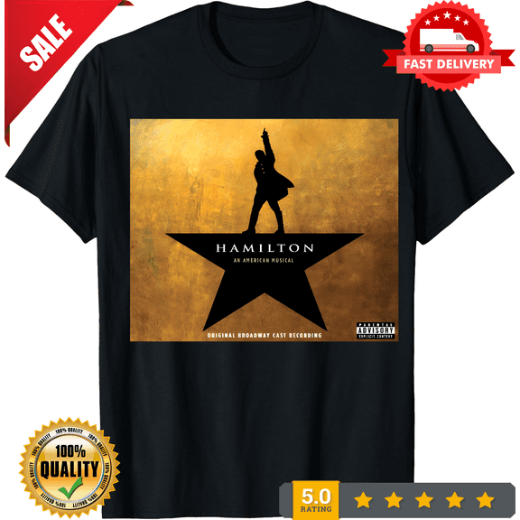 Hamilton T SHIRT an american broadway SMALL MEDIUM LARGE or XL, LIMITED EDITION-TH63600