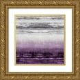 thumbnail image 1 of Hamilton, Taylor 20x20 Gold Ornate Wood Framed with Double Matting Museum Art Print Titled - After Glow Aubergine, 1 of 4