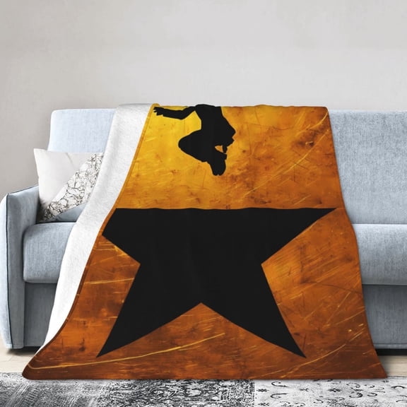 Hamilton-The-Musical Blanket, Soft Flannel Throw Blanket Super Soft Lightweight Cozy Blankets Travel Throw Blanket Bedding And Sofa For All Season For Adults Kids Teens 40"X30"