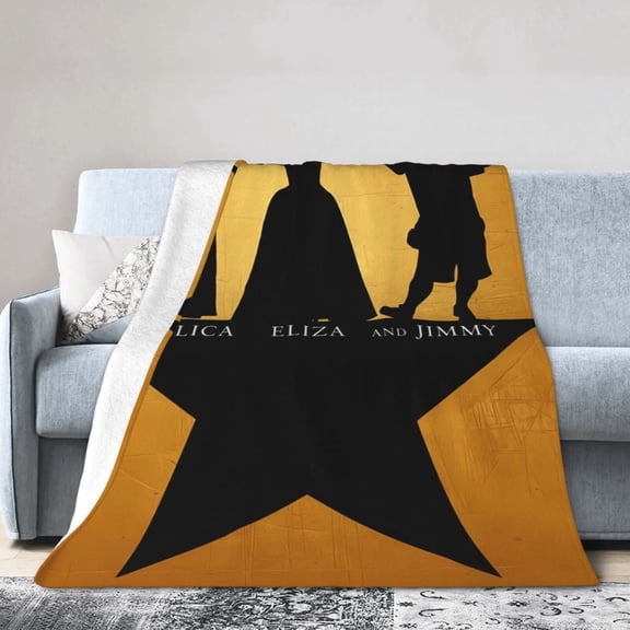 Hamilton-The-Musical Blanket, Soft Flannel Throw Blanket Super Soft Lightweight Cozy Blankets Travel Throw Blanket Bedding And Sofa For All Season For Adults Kids Teens 40"X30"