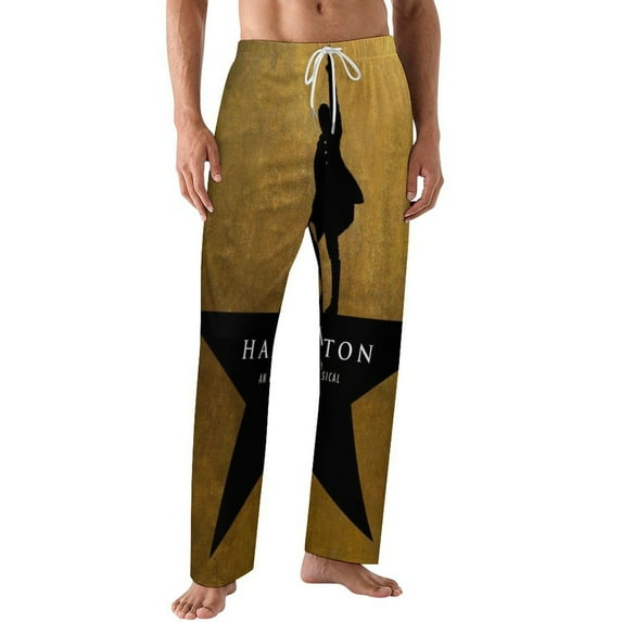 Hamilton The Musical Mens PJ Pajama Pants Bottoms Lounge Pants Sleepwear PJs with Pockets