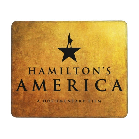 Hamilton The Musical Mouse Pad, Computer Mouse Mat, Waterproof Non-Slip Rubber Base MousePads for Office Laptop 10 x 12 inch