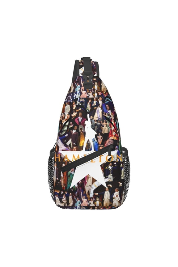 Hamilton The Musical Sling Bag Crossbody Sling Backpack Chest Bag Daypack Purses Shoulder Bag For Women Men Travel Hiking