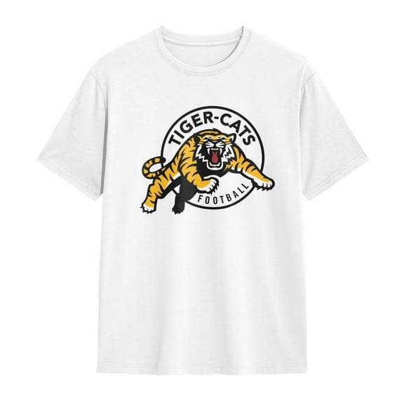 Hamilton Tiger Cats T-Shirt Casual Tee Shirts For Men