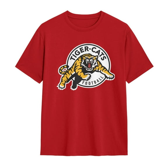 Hamilton Tiger Cats T-Shirt Casual Tee Shirts For Men
