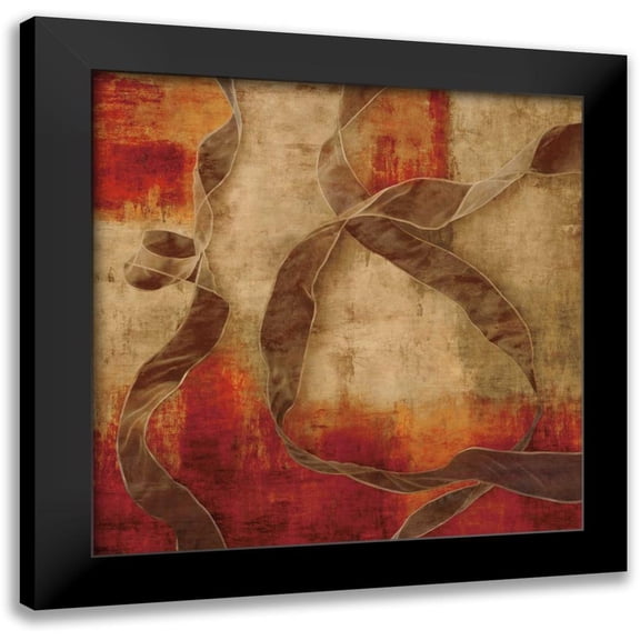 Hamilton, Todd 15x15 Black Modern Framed Museum Art Print Titled - Free Flowing