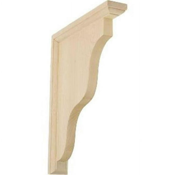 Hamilton Traditional Bracket - Rubberwood - 1.5 in. W x 9 in. D x 11 in. H
