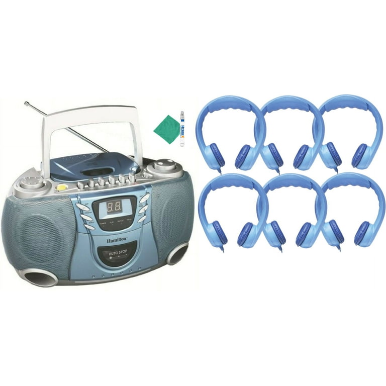 Hamilton Buhl Bluetooth, CD, Cassette and AM/FM Radio Boom Box 