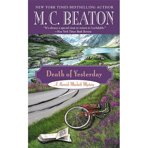 Hamish Macbeth Mystery Death of Yesterday, Book 28, (Paperback)