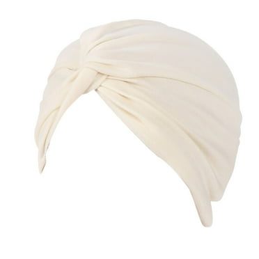 Hamky Bucket Hats,Sun Hats,Women India Hat Muslim Ruffle Cancer Chemo Beanie Floral Turban Wrap Cap,Wide Brim Hats,Beach Hats Beige